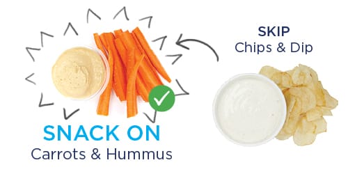Carrots and Hummus