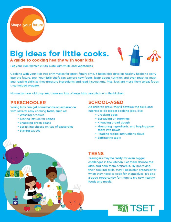 Cooking with Your Kids Flyer Download
