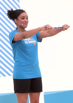 Resistance Bands Exercise - Straight Arm Abduction