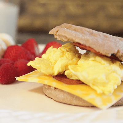 grab and go breakfast sandwich