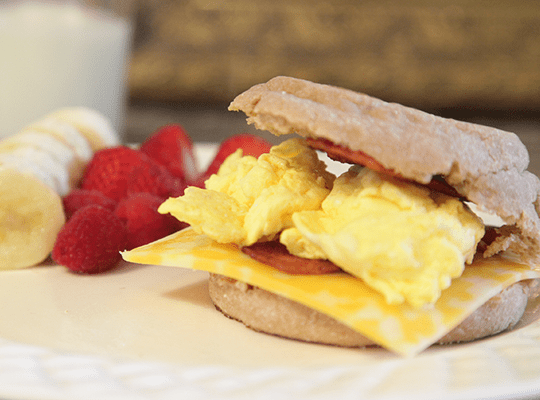 grab and go breakfast sandwich