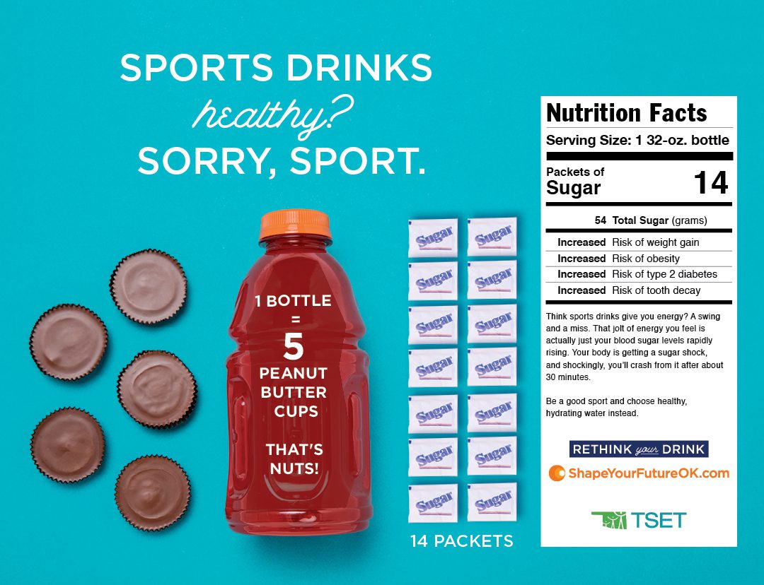 Rethink Your Drink Poster - Sports Drink Download