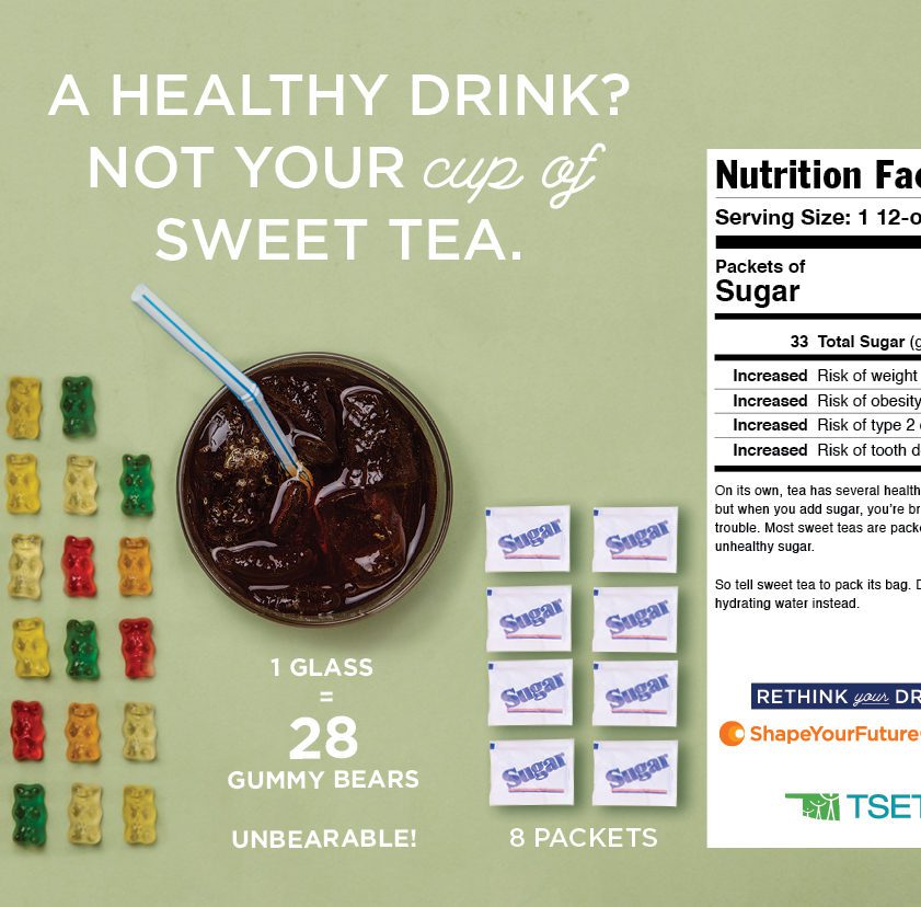 Rethink Your Drink Poster - Sweet Tea Download