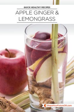 Quick healthy recipes: Apple ginger and lemongrass