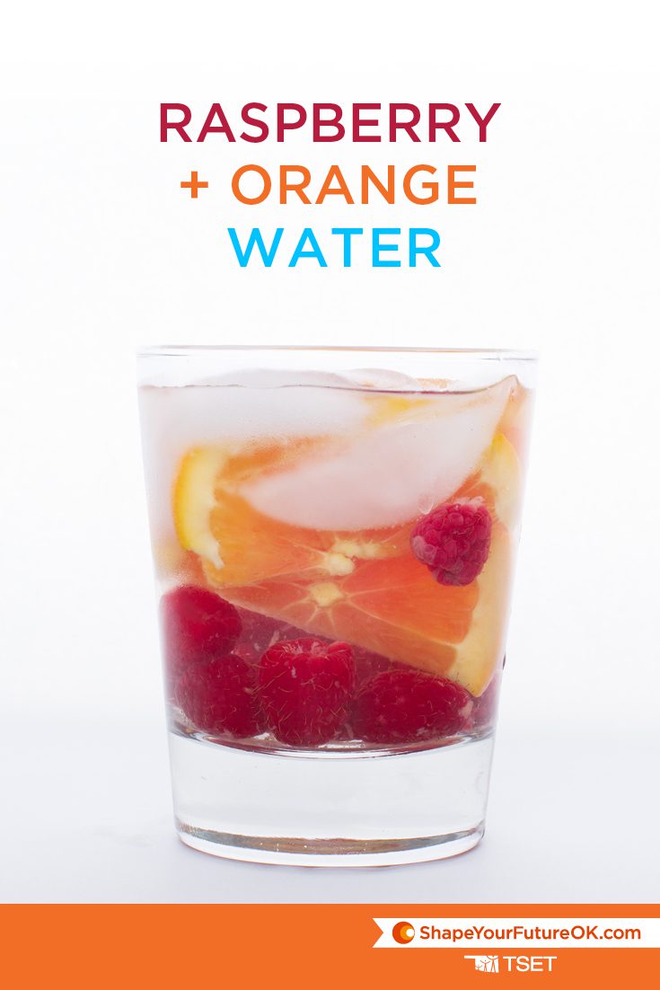 raspberry orange water