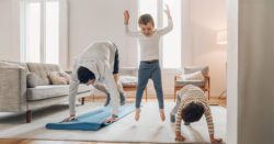 How to Set Your Family in Motion working out together