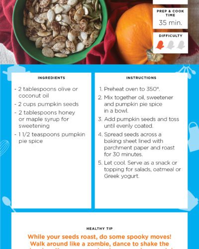 Pumpkin Spice Pumpkin Seeds recipe