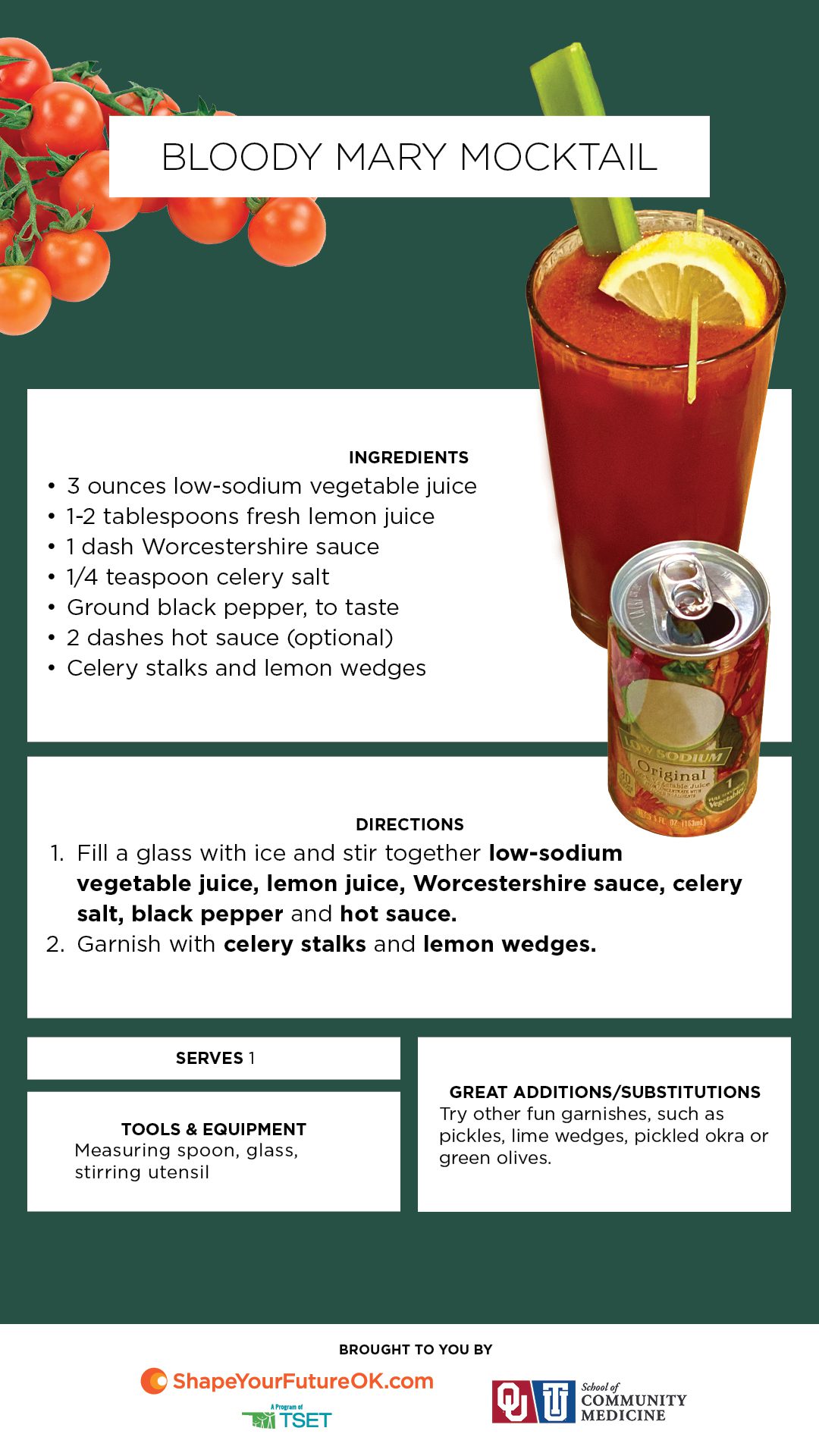 Bloody Mary Mocktail