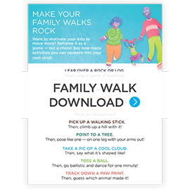 Family walk download button