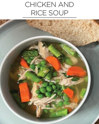 Quick Healthy Recipes: chicken and rice soup