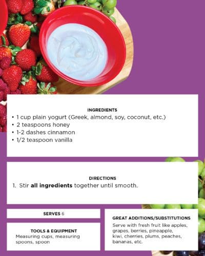 fruit dip recipe