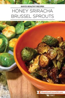 Quick healthy recipes: Honey sriracha brussel spouts