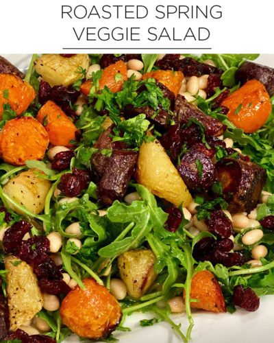 Roasted Spring Veggie Salad recipe