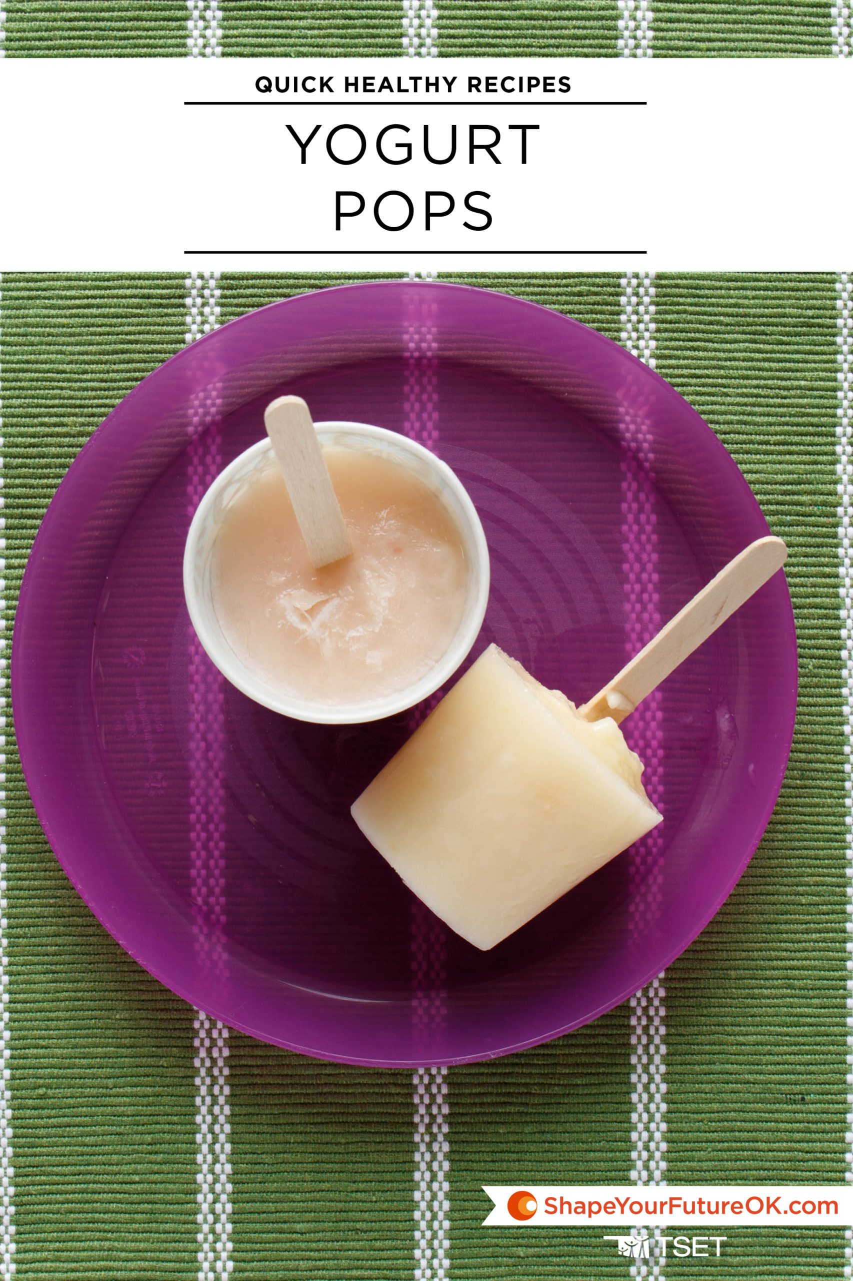 Yogurt pops