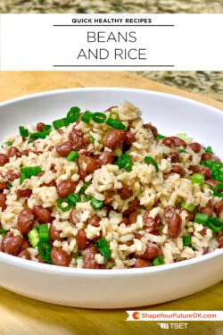 Beans and rice recipe