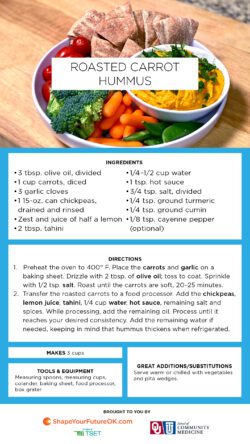 Roasted Carrot Hummus recipe