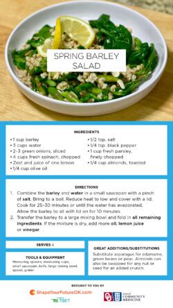 Spring Barley Salad recipe