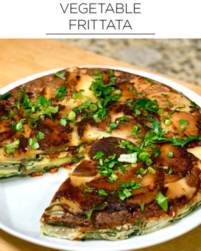 Vegetable Frittata quick healthy recipe