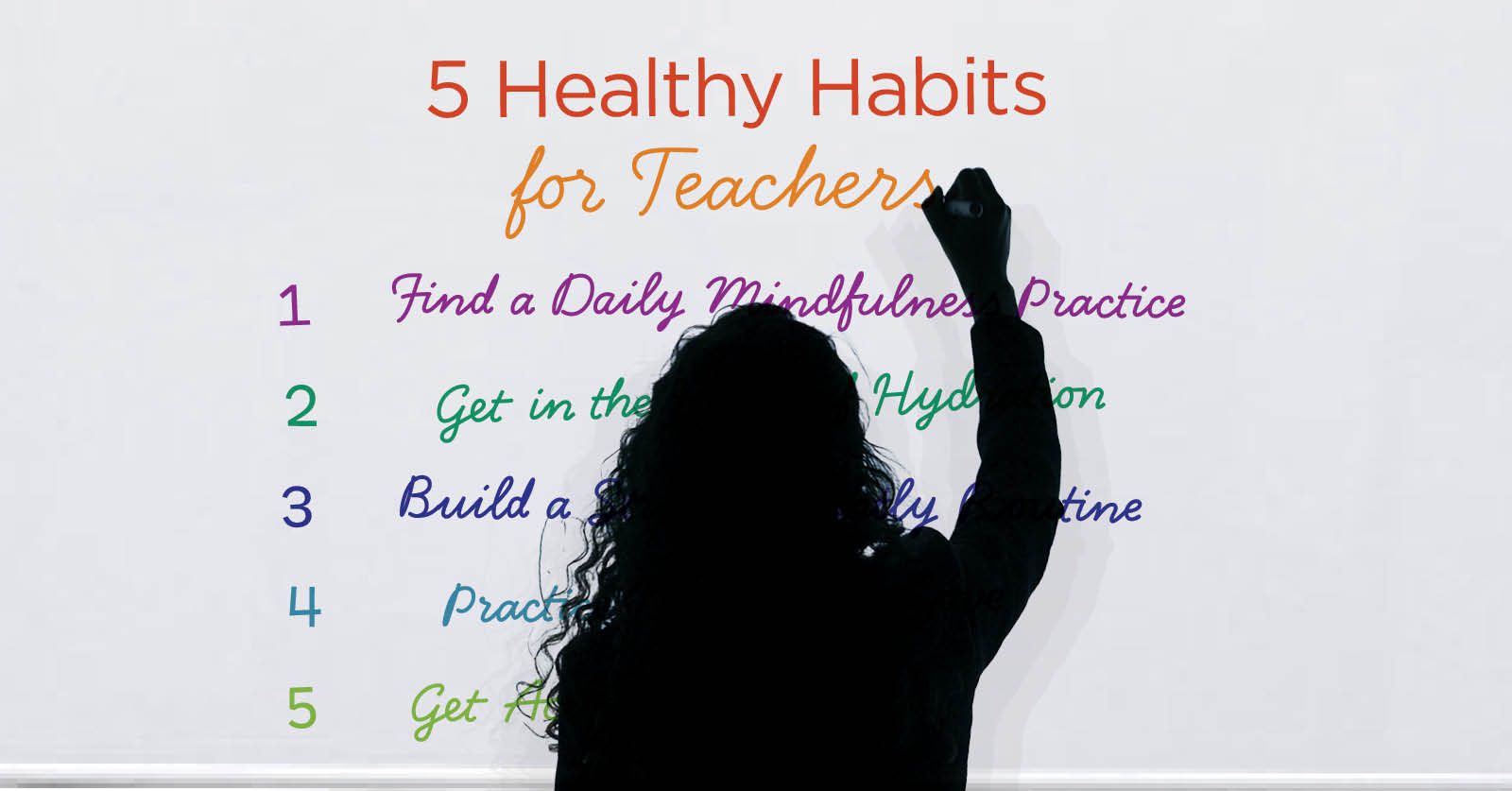 5 Healthy Habits for Teachers This Summer