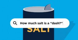 How much salt is a dash?