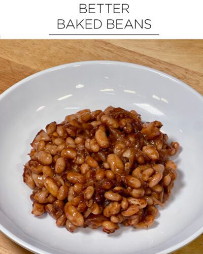 Better Baked Beans quick healthy recipe
