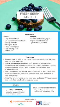 Fresh berry tartlet recipe
