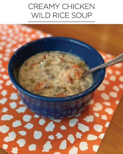 Creamy Chicken Wild Rice Soup recipe